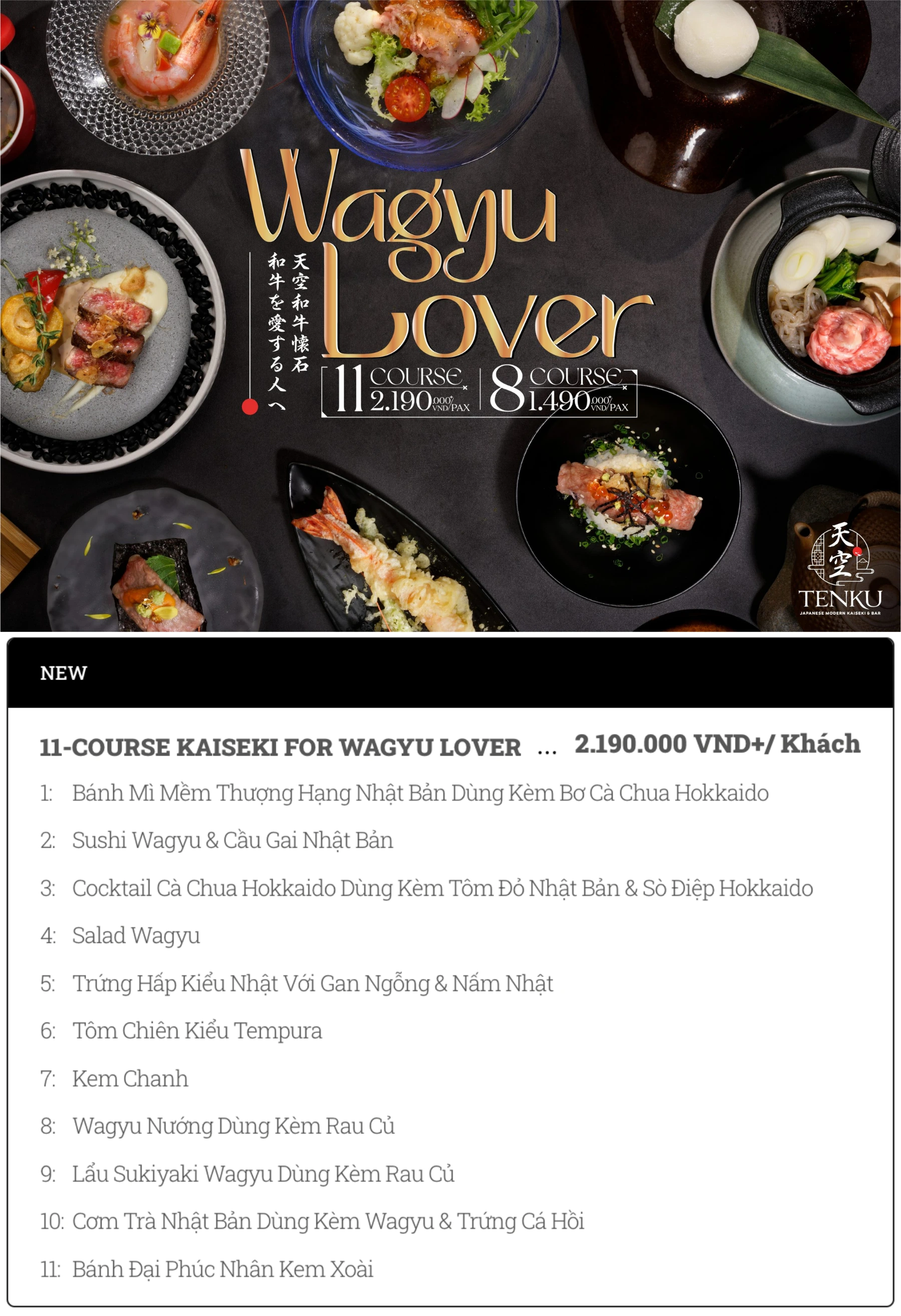 Set WAGYU LOVER 2